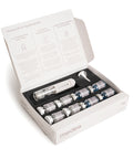 RH Collagen Sphera Kit Medea aperto con dispositivo microneedling e fiale al collagene